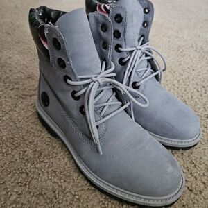 Timberland womens boots, size 6, gray
